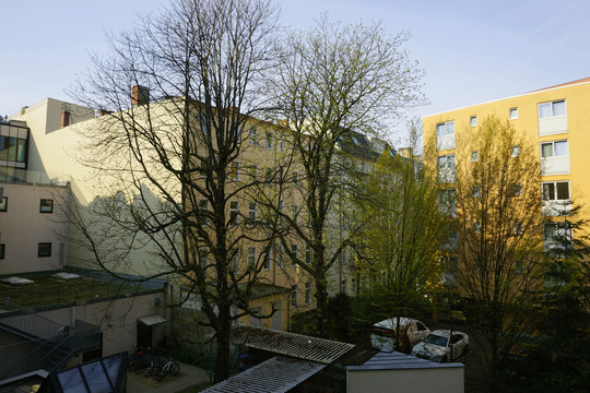 德国柏林街道街景扫描