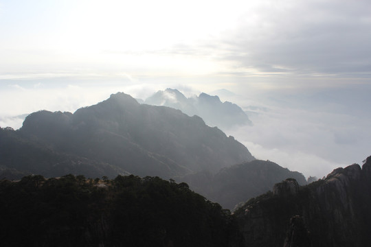 黄山云端之上