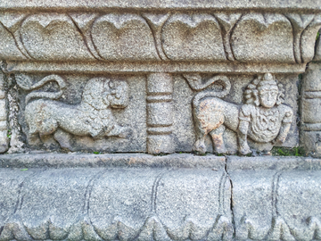 婆罗门教浮雕图案