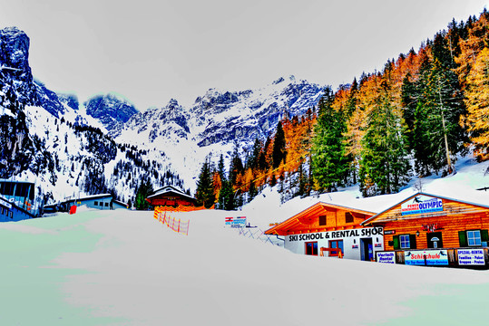冬奥会滑雪场