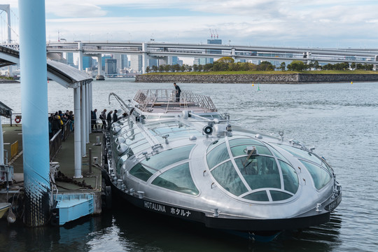 日本东京东京湾游船