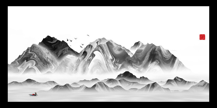 现代挂画