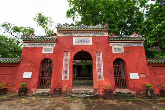 北海合浦古海角景区海角亭正门