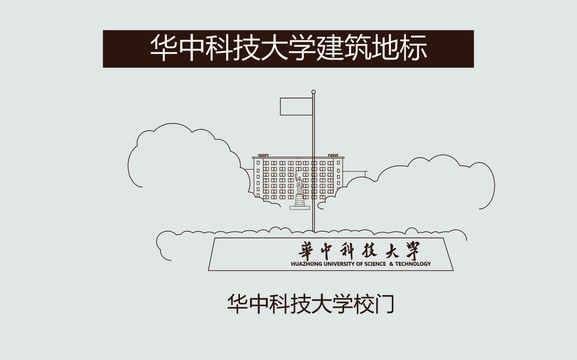 华中科技大学校门