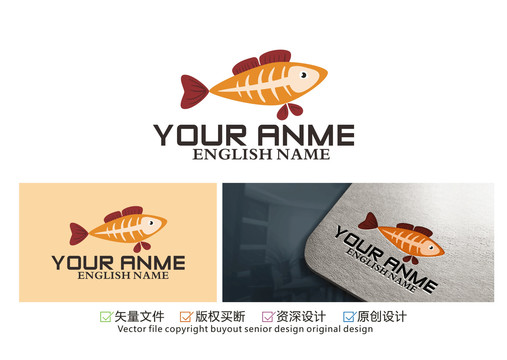 小鱼logo