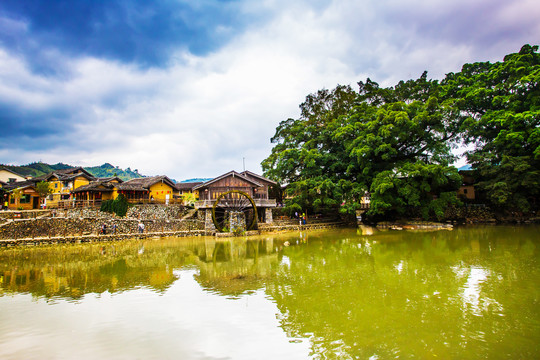 云水谣古村风光