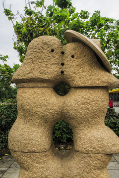 情人岛上的雕塑8