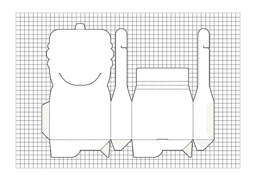 包装盒结构图