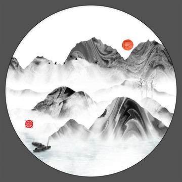 创意线条装饰画