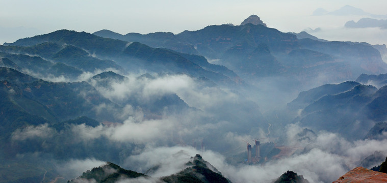 太行山走马槽云海