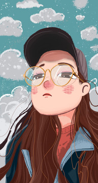 卡通人物插画