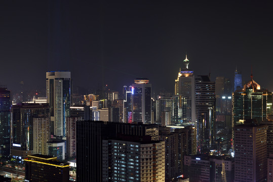 深圳罗湖夜景灯光秀