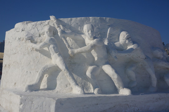 东北雪景