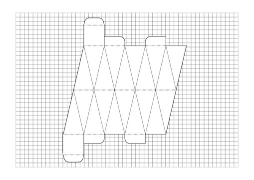 盒子分解图