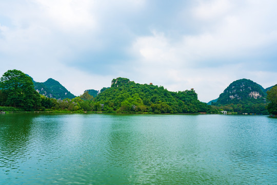 柳州大龙潭公园山水风景