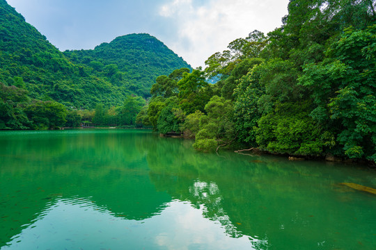 柳州大龙潭公园山水风景