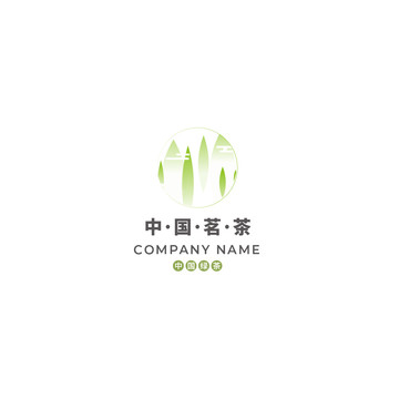 茶叶绿茶logo标志