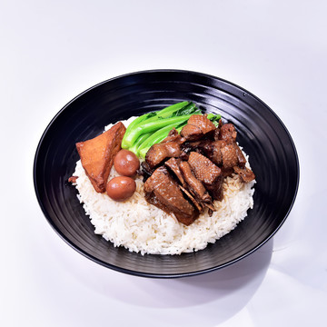 鹅肉饭