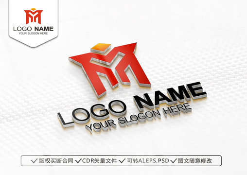 MY字母LOGO