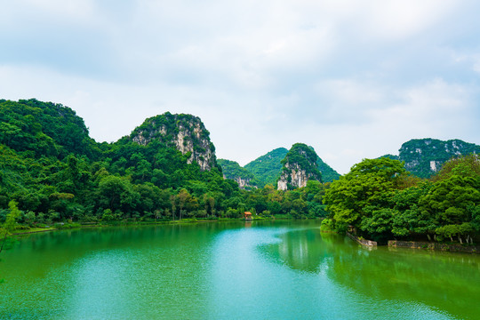 柳州大龙潭公园山水风景