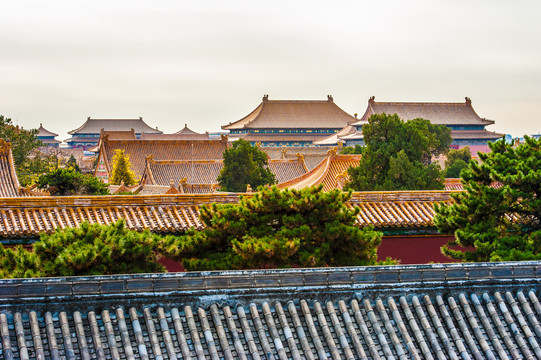 北京故宫古建筑群