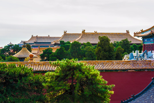 北京故宫古建筑群