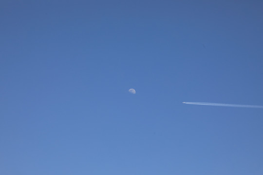 飞过月亮的飞机