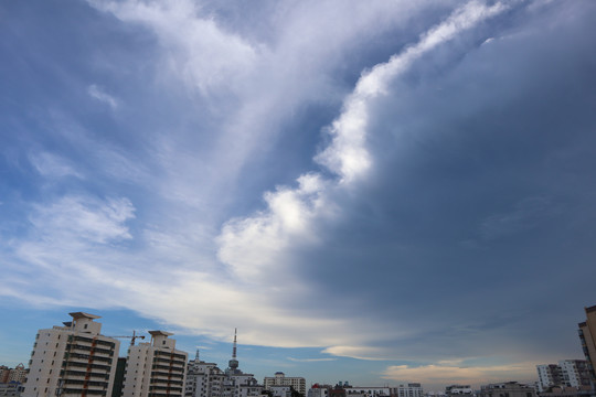 海口的天空