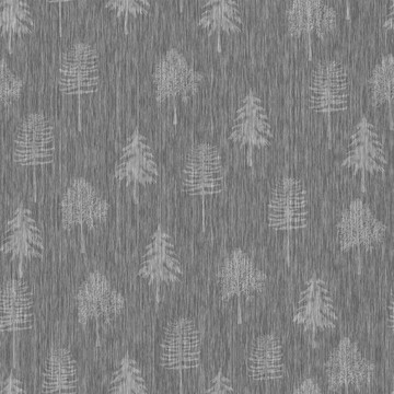 灰白色小树木纹循环拼接背景