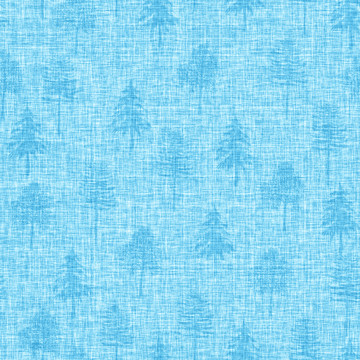 浅蓝色小树布纹循环拼接背景