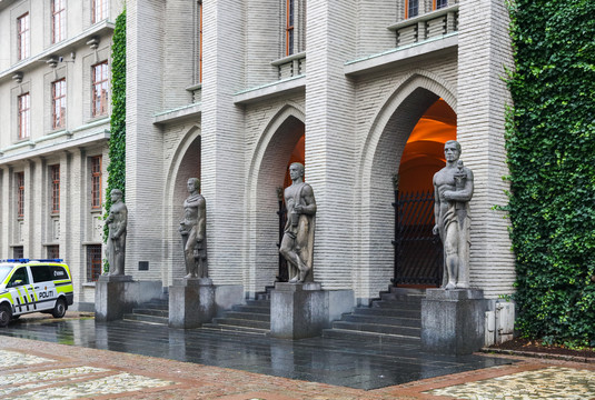 挪威建筑雕塑