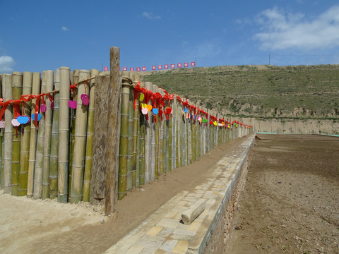 竹围墙