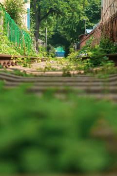 铁轨铁路火车道