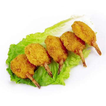 油炸黄金虾