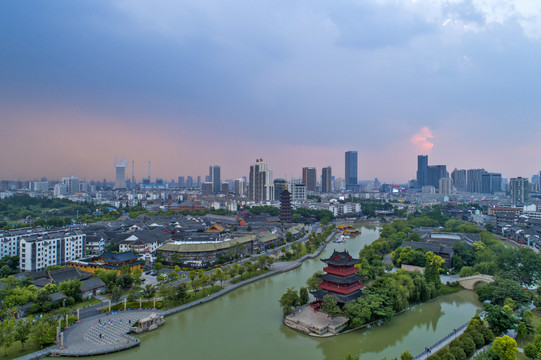 江苏淮安里运河风光