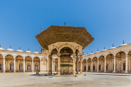 非洲埃及穆罕默德阿里清真寺
