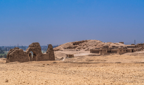 埃及卢克索哈特谢普苏特女王神殿