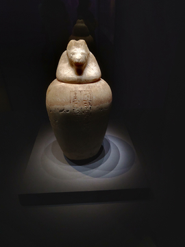 古埃及文物卜罐