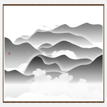 新中式装饰画