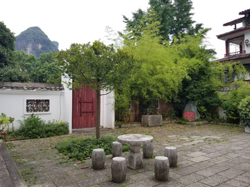 中式建筑庭院