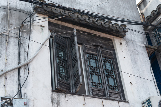 古建筑窗户