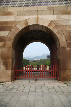 韩国首尔景福宫城门