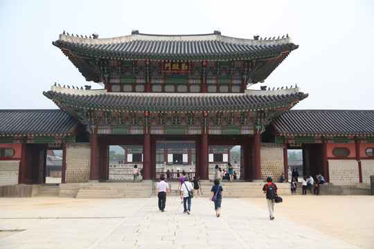 韩国首尔景福宫大殿