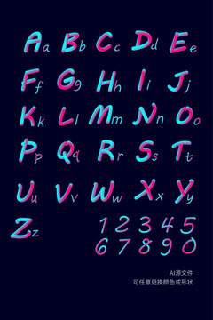 立体文字
