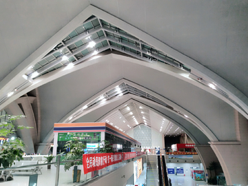 银川站内部空间设计