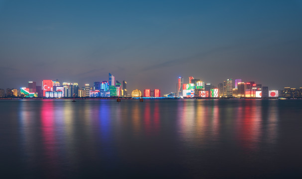 钱江新城夜景