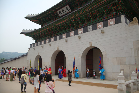 韩国首尔景福宫城门