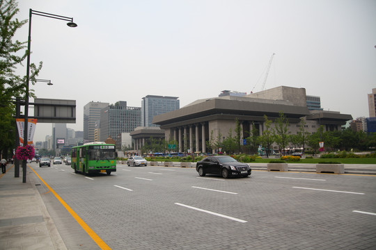 韩国首尔市中心