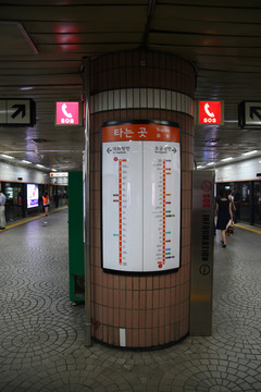韩国首尔地铁线路图