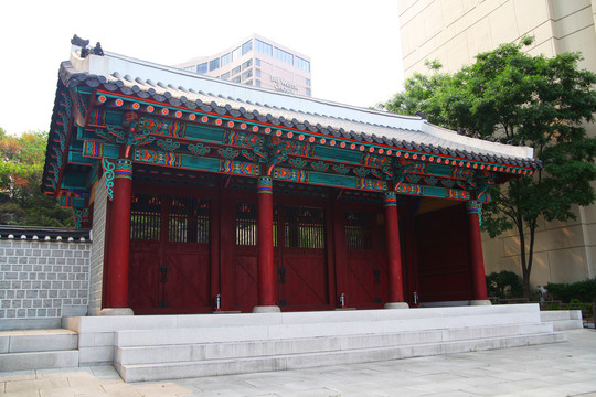 韩国首尔街头